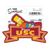 USC Trojans Bart Hangs Sticker